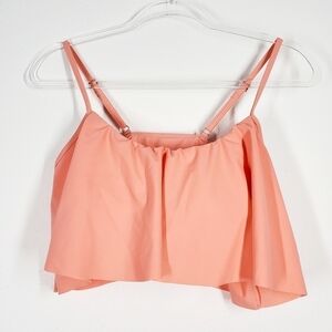 CUPSHE RUFFLED SWIMSUIT TOP